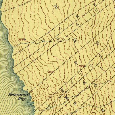 United States Geological Survey Kohala, HI (1916, 62500-Scale) digital map