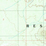 United States Geological Survey Koht Kohl Hill, AZ (1989, 24000-Scale) digital map
