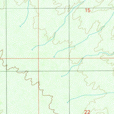 United States Geological Survey Koht Kohl Hill, AZ (1989, 24000-Scale) digital map