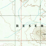 United States Geological Survey Koht Kohl Hill, AZ (1996, 24000-Scale) digital map