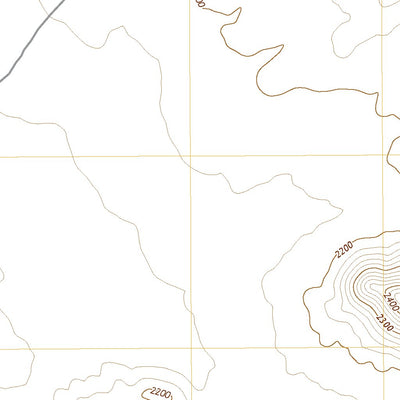 United States Geological Survey Koht Kohl Hill, AZ (2021, 24000-Scale) digital map