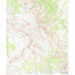 United States Geological Survey Koip Peak, CA (1988, 24000-Scale) digital map