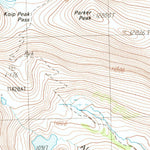United States Geological Survey Koip Peak, CA (1988, 24000-Scale) digital map