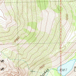 United States Geological Survey Koip Peak, CA (1988, 24000-Scale) digital map
