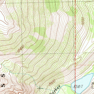 United States Geological Survey Koip Peak, CA (1988, 24000-Scale) digital map