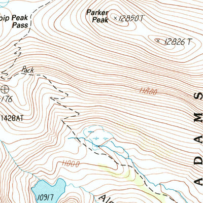 United States Geological Survey Koip Peak, CA (1992, 24000-Scale) digital map