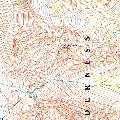 United States Geological Survey Koip Peak, CA (1992, 24000-Scale) digital map