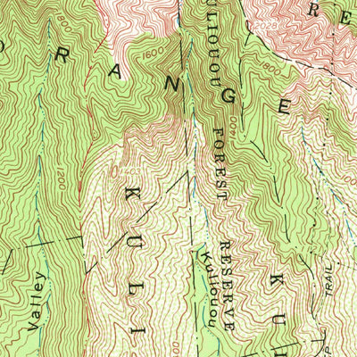 United States Geological Survey Koko Head, HI (1969, 24000-Scale) digital map