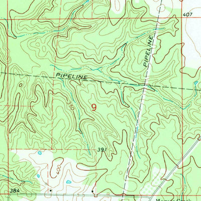 United States Geological Survey Kokomo, MS (1970, 24000-Scale) digital map