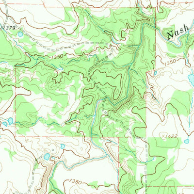 United States Geological Survey Kokomo, TX (1966, 24000-Scale) digital map