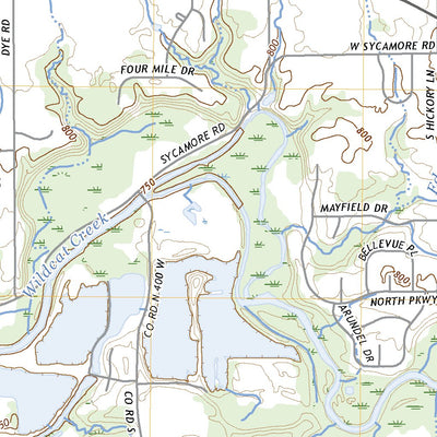 United States Geological Survey Kokomo West, IN (2022, 24000-Scale) digital map