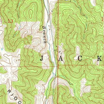 United States Geological Survey Koleen, IN (1978, 24000-Scale) digital map