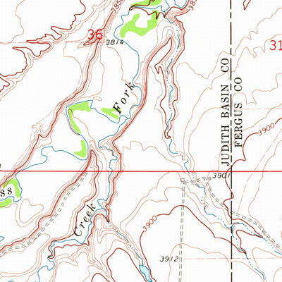 United States Geological Survey Kolin, MT (1970, 24000-Scale) digital map