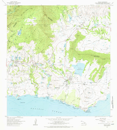 United States Geological Survey Koloa, HI (1963, 24000-Scale) digital map