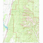 United States Geological Survey Kolob Arch, UT (1980, 24000-Scale) digital map