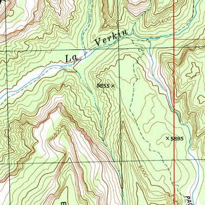 United States Geological Survey Kolob Arch, UT (1980, 24000-Scale) digital map