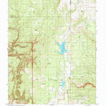 United States Geological Survey Kolob Reservoir, UT (1980, 24000-Scale) digital map