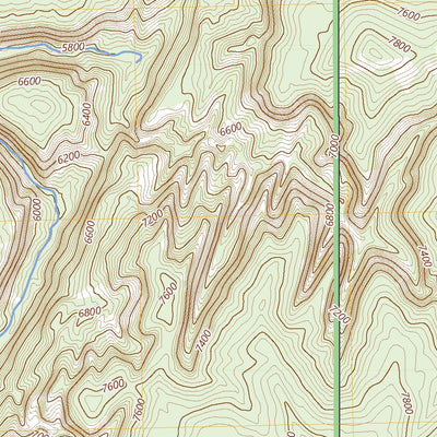 United States Geological Survey Kolob Reservoir, UT (2023, 24000-Scale) digital map