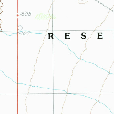 United States Geological Survey Kom VO, AZ (1988, 24000-Scale) digital map