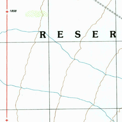 United States Geological Survey Kom VO, AZ (1996, 24000-Scale) digital map