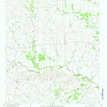 United States Geological Survey Komensky, TX (1965, 24000-Scale) digital map