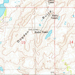 United States Geological Survey Kongsberg, ND (1981, 24000-Scale) digital map