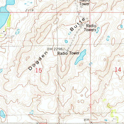United States Geological Survey Kongsberg, ND (1981, 24000-Scale) digital map