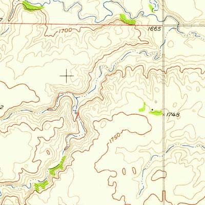 United States Geological Survey Kongsberg NE, ND (1958, 24000-Scale) digital map