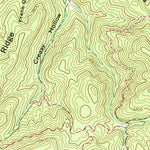 United States Geological Survey Konnarock, VA (1959, 24000-Scale) digital map