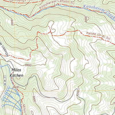 United States Geological Survey Koosharem, UT (2023, 24000-Scale) digital map