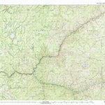 United States Geological Survey Kooskia, ID (1981, 100000-Scale) digital map
