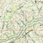 United States Geological Survey Kooskia, ID (1981, 100000-Scale) digital map