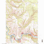 United States Geological Survey Kooskia, ID (1994, 24000-Scale) digital map