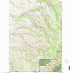 United States Geological Survey Kooskooskie, WA-OR (1995, 24000-Scale) digital map