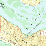 United States Geological Survey Koran, LA (1972, 24000-Scale) digital map