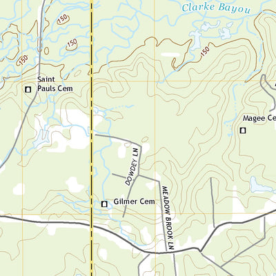 United States Geological Survey Koran, LA (2020, 24000-Scale) digital map