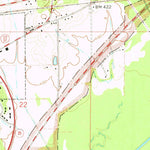 United States Geological Survey Kosciusko, MS (1964, 24000-Scale) digital map