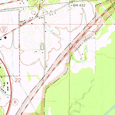 United States Geological Survey Kosciusko, MS (1964, 24000-Scale) digital map