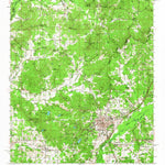 United States Geological Survey Kosciusko, MS (1966, 62500-Scale) digital map