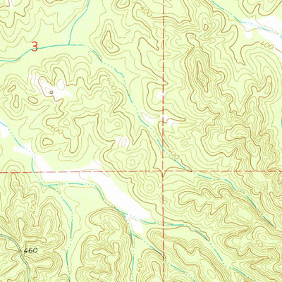 United States Geological Survey Kosciusko NE, MS (1964, 24000-Scale) digital map