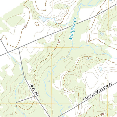 United States Geological Survey Kosciusko, TX (2022, 24000-Scale) digital map