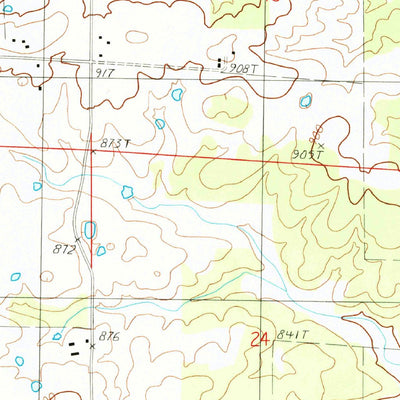 United States Geological Survey Koshkonong, MO (1986, 24000-Scale) digital map