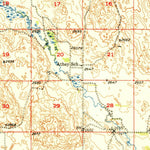 United States Geological Survey Koshopah, NE (1951, 62500-Scale) digital map