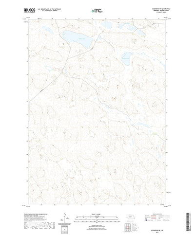 United States Geological Survey Koshopah NE, NE (2021, 24000-Scale) digital map