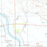 United States Geological Survey Koshopah SW, NE (1986, 24000-Scale) digital map