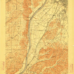 United States Geological Survey Kosmosdale, KY-IN (1912, 62500-Scale) digital map