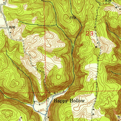 United States Geological Survey Kosmosdale, KY-IN (1955, 24000-Scale) digital map