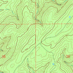 United States Geological Survey Kosoma, OK (1972, 24000-Scale) digital map