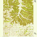 United States Geological Survey Kossuth, IN (1953, 24000-Scale) digital map