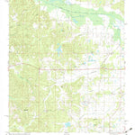 United States Geological Survey Kossuth North, MS-TN (1982, 24000-Scale) digital map